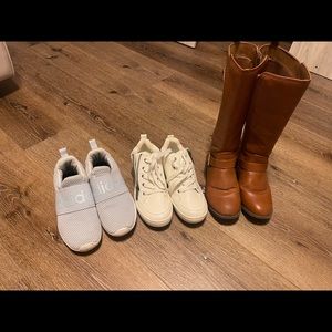 Girl size 3 shoe lot